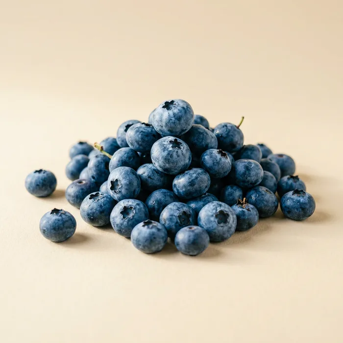 Fresh blueberries